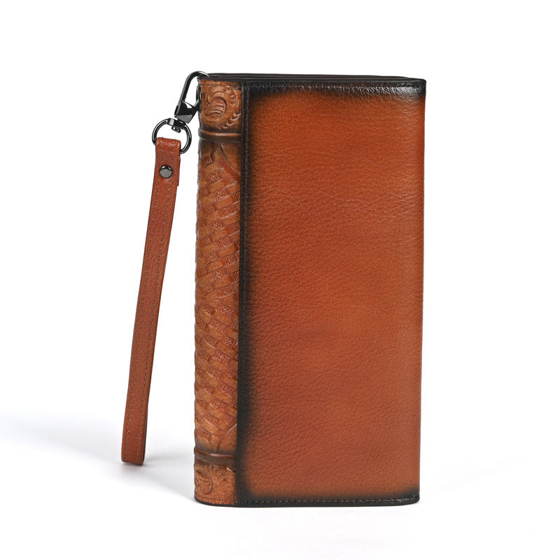 Retro Distressed Style Mens Wallet