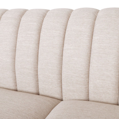 Contemporary 3 Seater Sofa With Accents