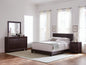 Dorian 4-piece Twin Bedroom Set Dark Cocoa