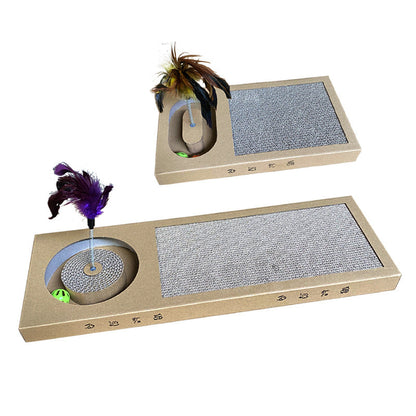 Pet Cat Toy Corrugated Paper Grinding Claw Board