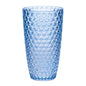 Leading Ware Diamond Cut Acrylic Drinking Glasses (Set of 4)