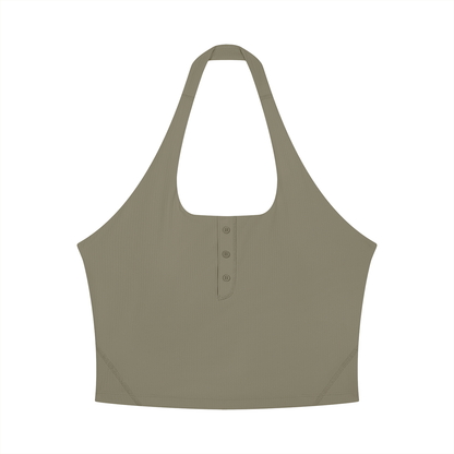 Loki & Ivy Women's Halter Yoga Tank Top