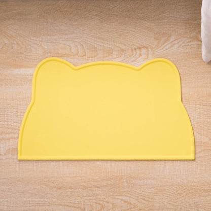 Silicone Mat In A Cat Head Shapeeasy To Clean Spill Proof And Waterproof