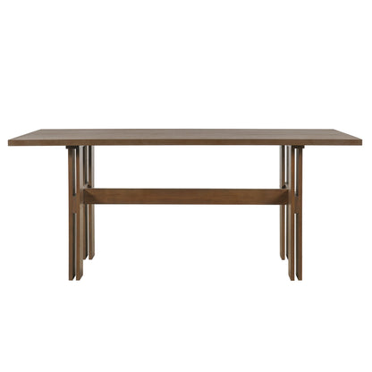 Modern Wooden Dining Table for 4 to 6 People