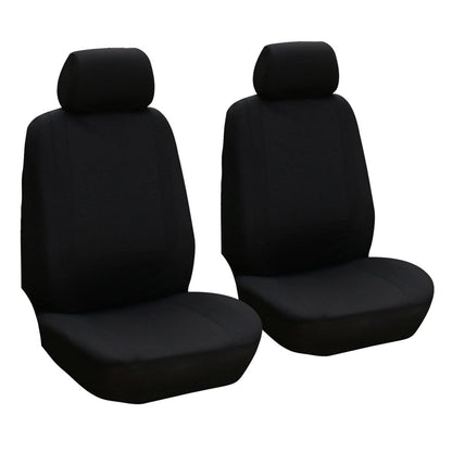 9Pcs Full Set Car Seat Covers For Auto Truck SUV Universal Front Rear Car Seats Headrest Protectors Split Bench Compatible