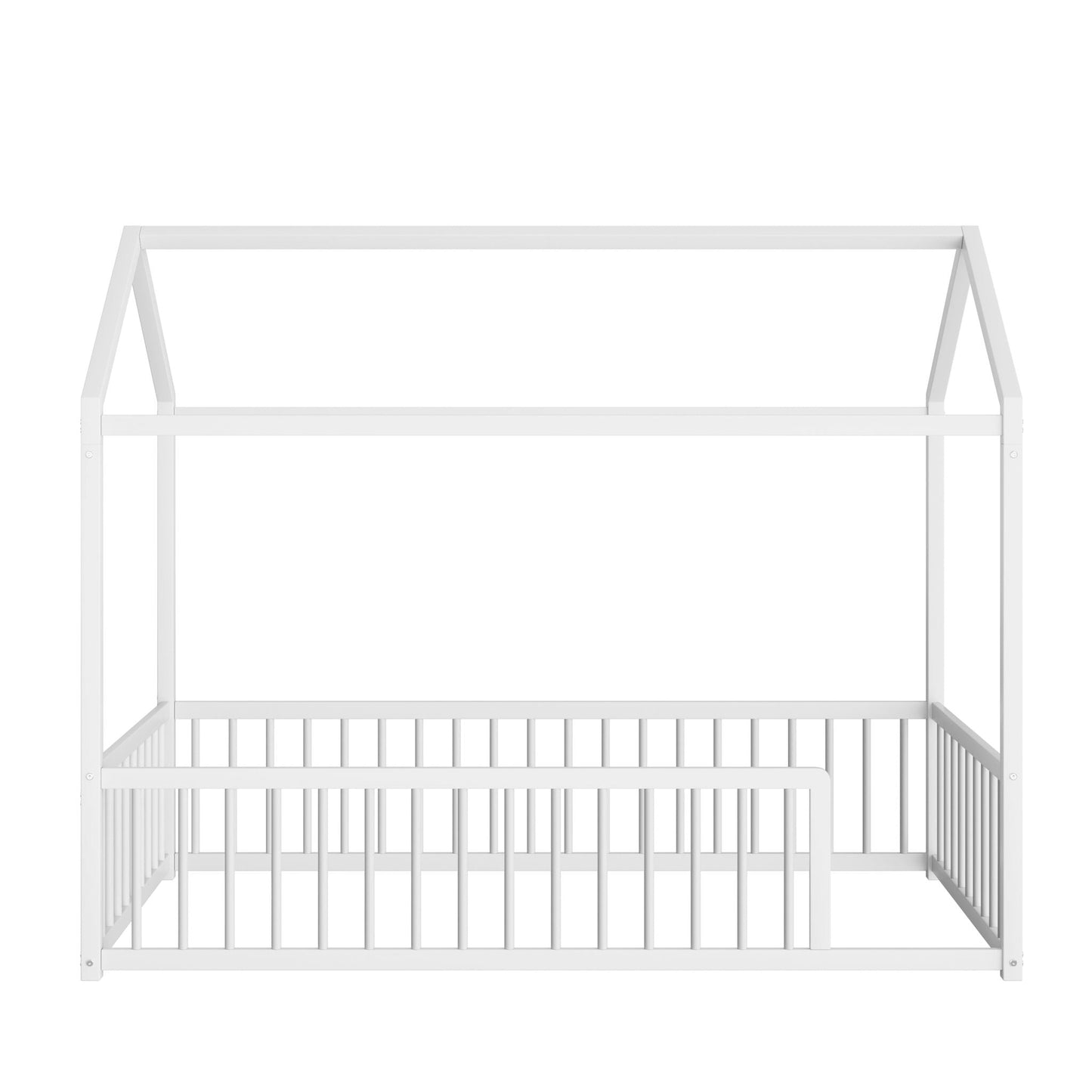 Montessori Floor Bed Frame With House Shape