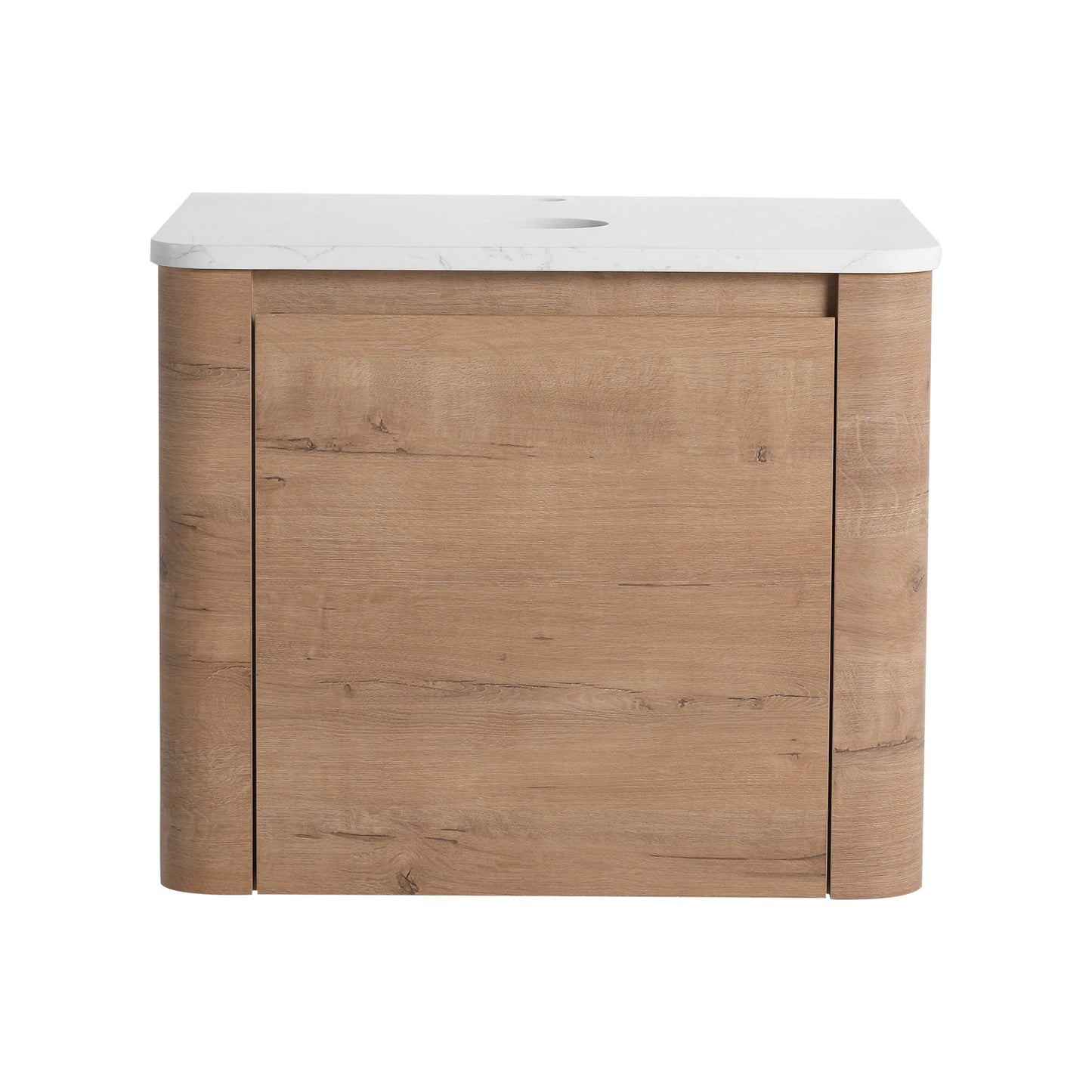 24'' Wall-Mounted Bathroom Vanity with Soft-Close Door