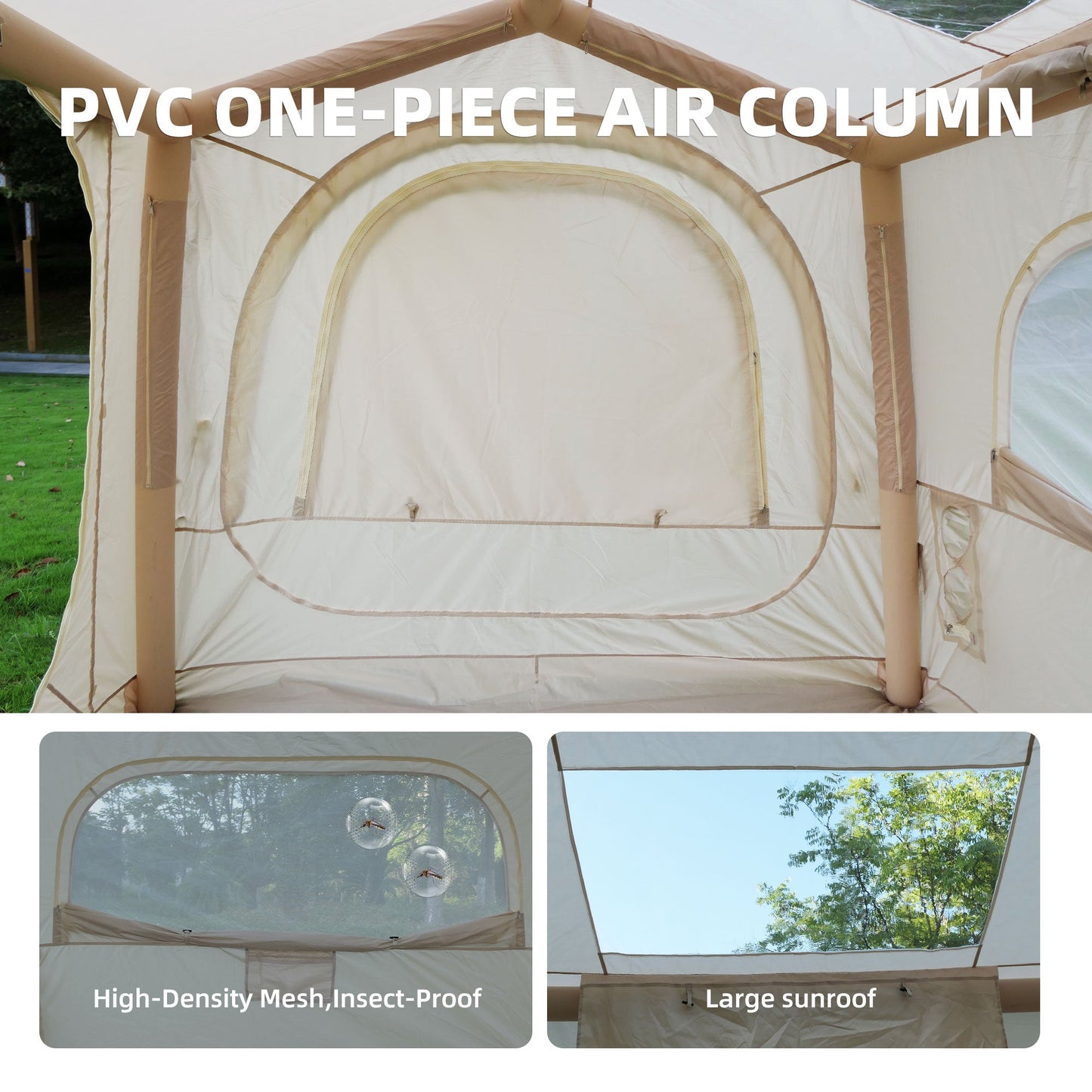 Inflatable 4-8 Person Waterproof Camping Tents