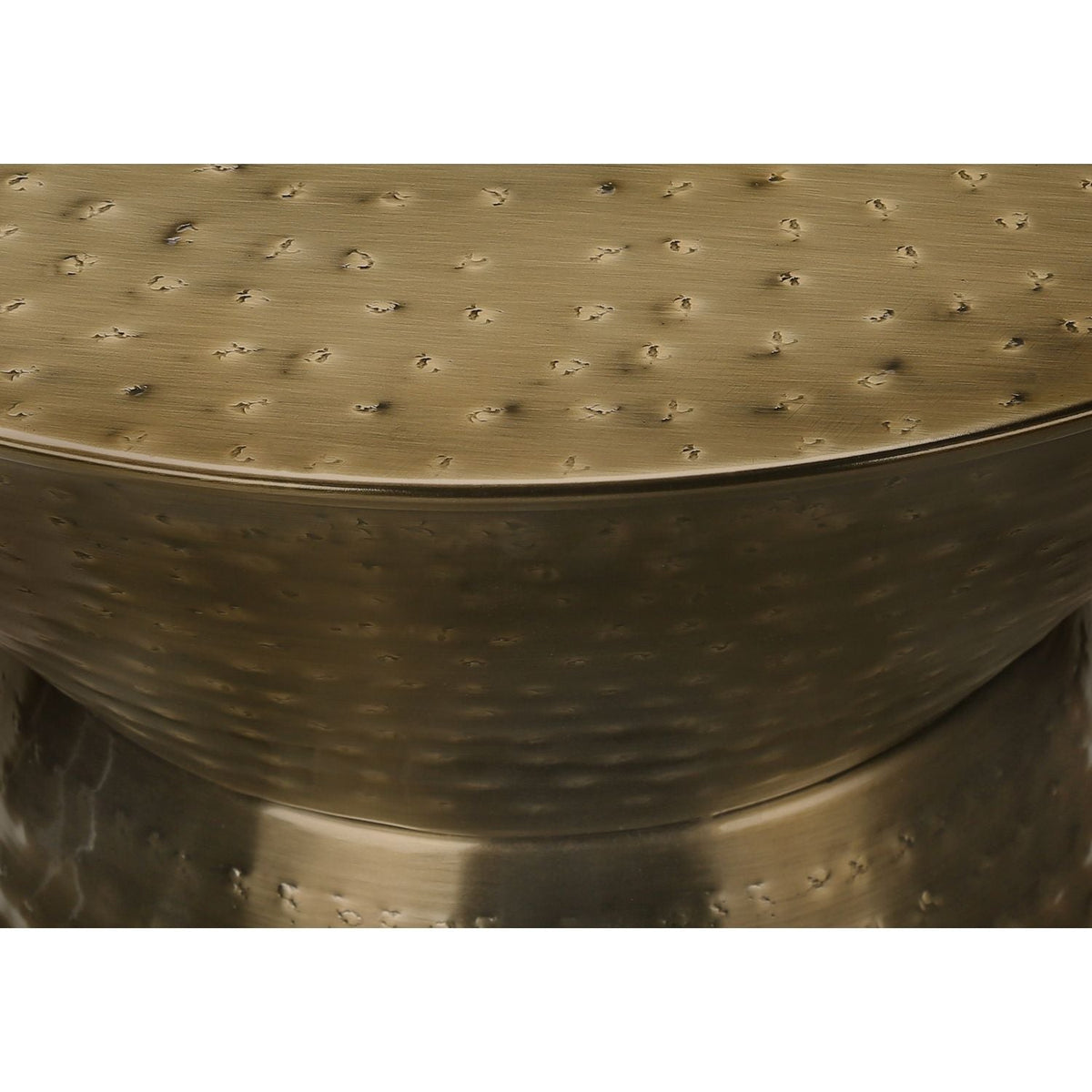 Drum Accent Side Table, Contemporary & Modern Elegant Design