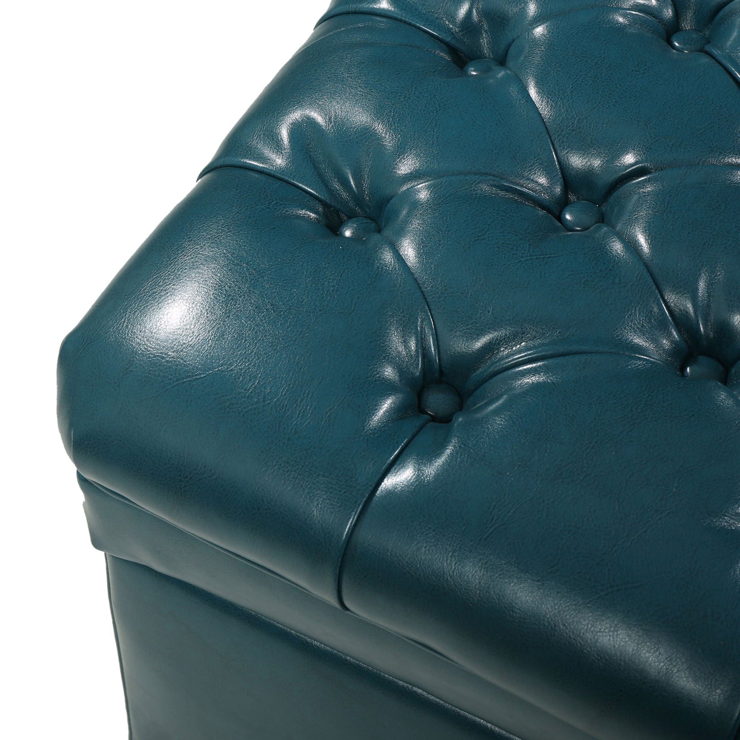 Juliana Storage Ottoman With Birch Legs