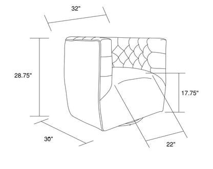 Delaney - Ergonomic Design Swivel Chair