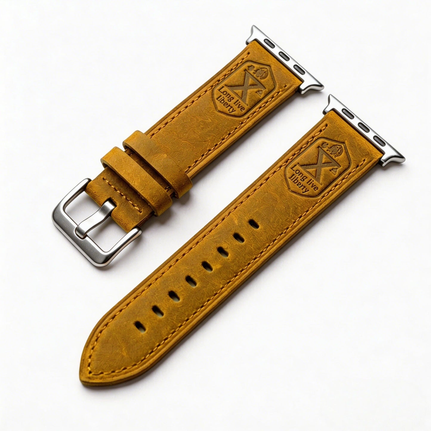 Vintage Crazy Horse Leather Watch Strap