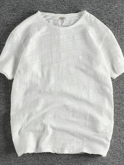 Men's Round Neck Short Sleeve T-Shirt
