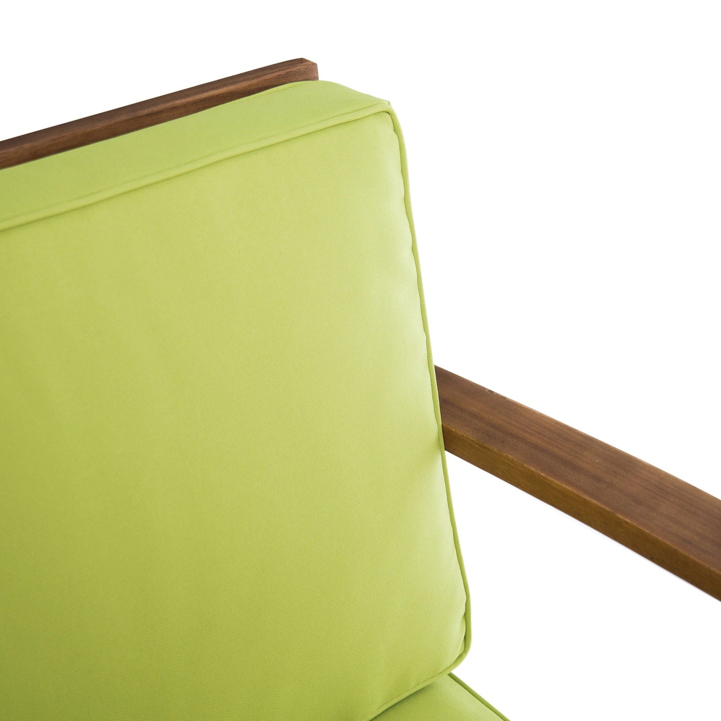 Perla Contemporary Club Chair with Water Resistant Cushion