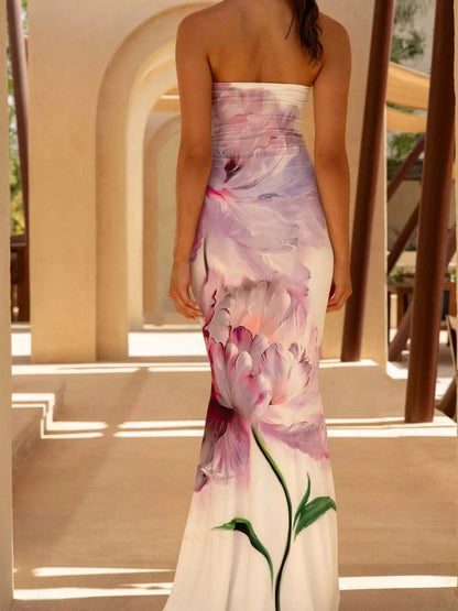 Tube Bodycon Maxi Dress