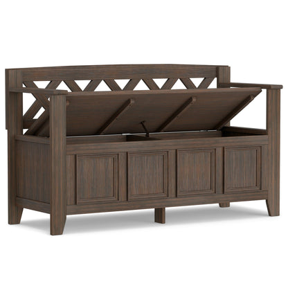 Amherst - Handcrafted Entryway Storage Bench