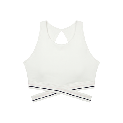 Loki & Ivy Women’s Criss-Cross Band Sports Bra