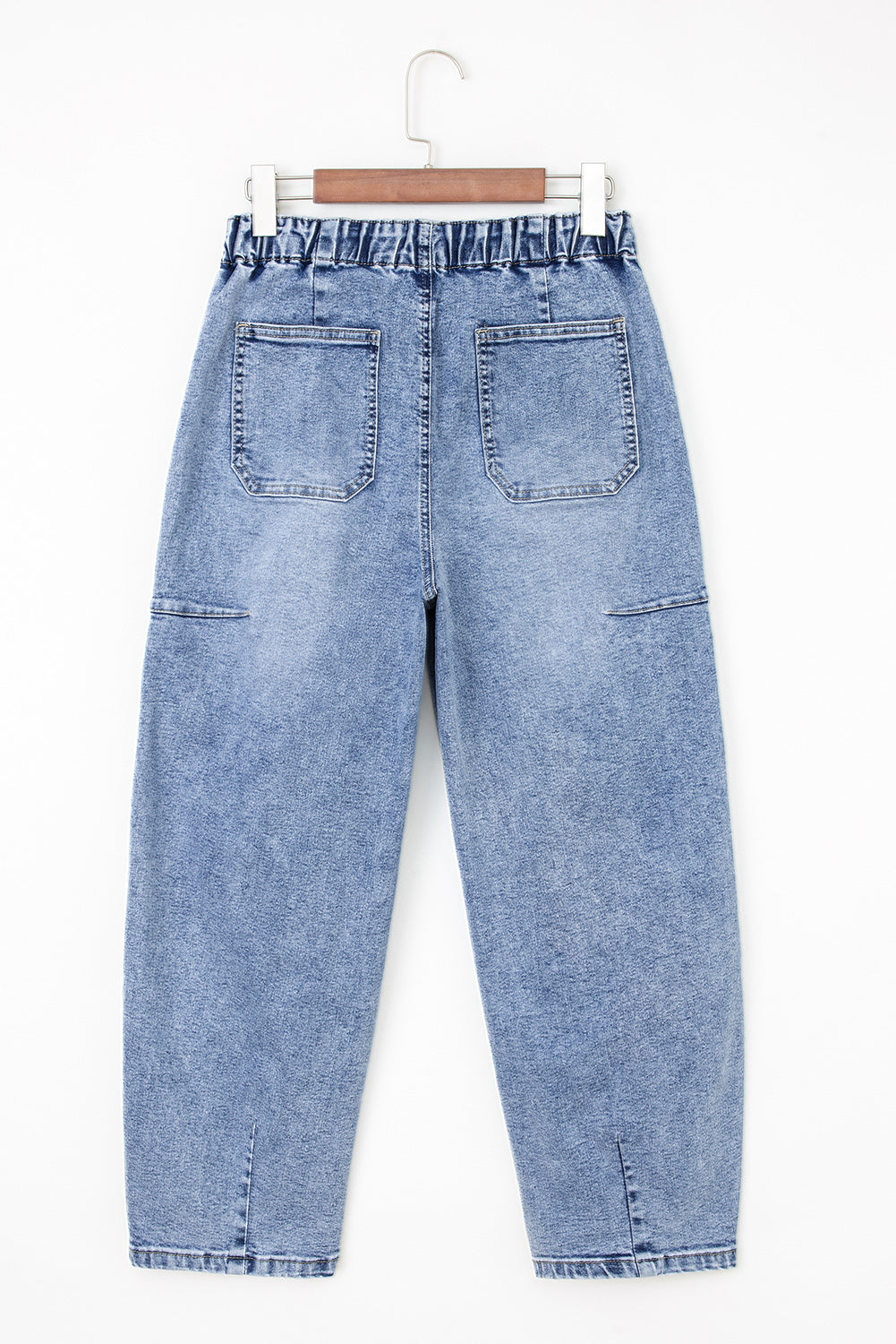 Bella Paperbag Waist Barrel Jeans