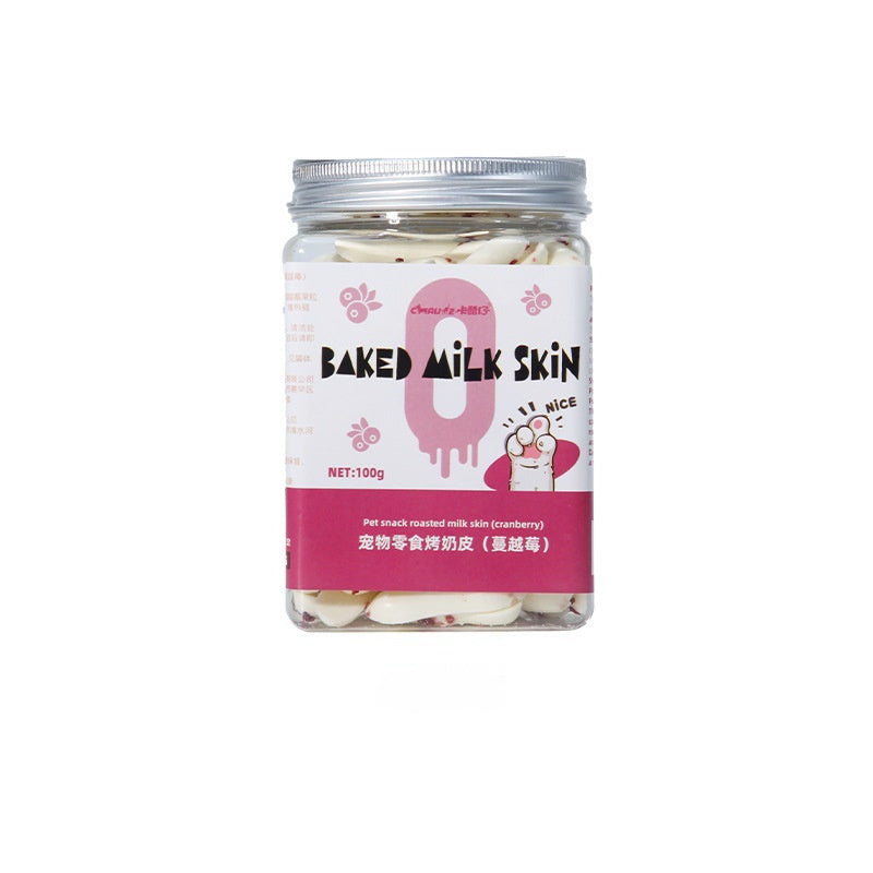 Pet Treats Baked Yogurt Milk Cranberry Cheese
