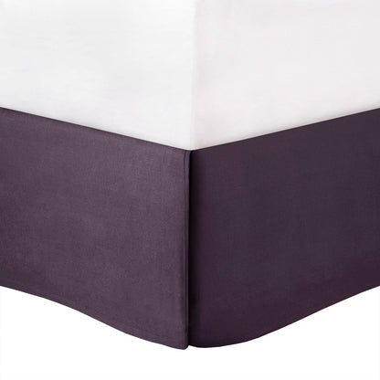 7 Piece Tufted Comforter Set Plum Full