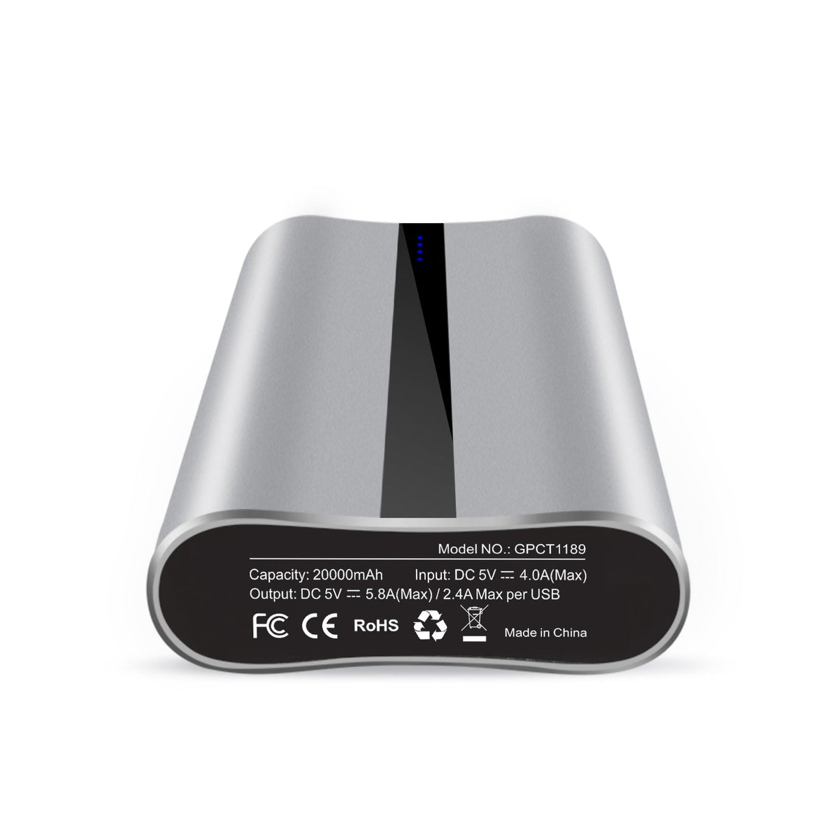 Portable Charger 20000mAh Power Bank Total 5.8A Output 3-USB Ports External_x000B__x000B_Battery Pack Portable Phone Charger for IOS Phone11/Pro/Max/8/X/XS iPad S