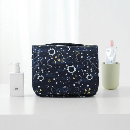 Visible Toiletry Bag Multifunctional Large Capacity Waterproof Cosmetic Bag, Business Travel Portable Dry and Wet Separation Bathroom Hook Wash Bag, Storage Bag