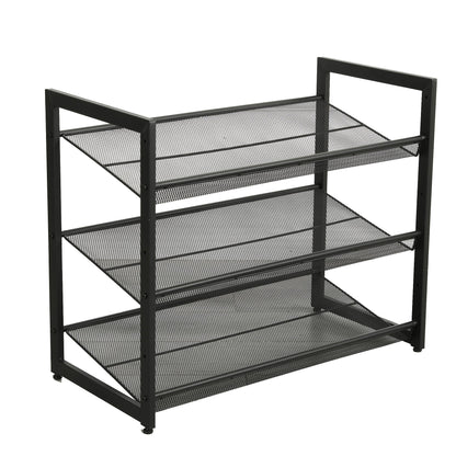 3-Tier Adjustable Shoe Rack