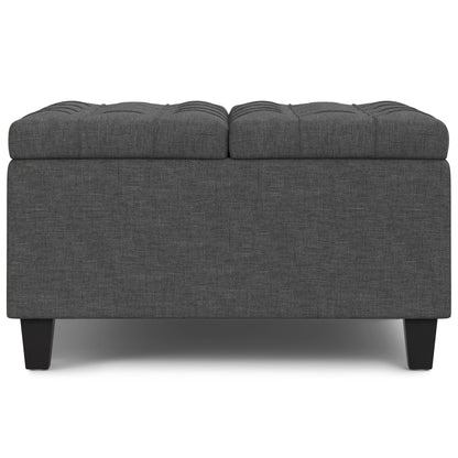 Harrison - Upholstered Coffee Table Storage Ottoman