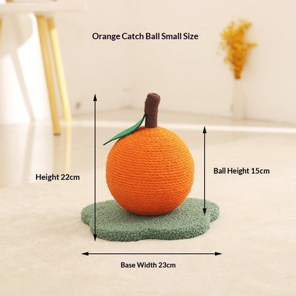 Cat Scratching Board Hemp Rope Ball Oversized Claw Grinding Board Scratch-resistant Scrap-resistant Self-relief Cat Toy Pet Supplies