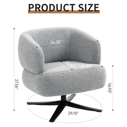 Cuddle Style Leisure Swivel Sofa Chair