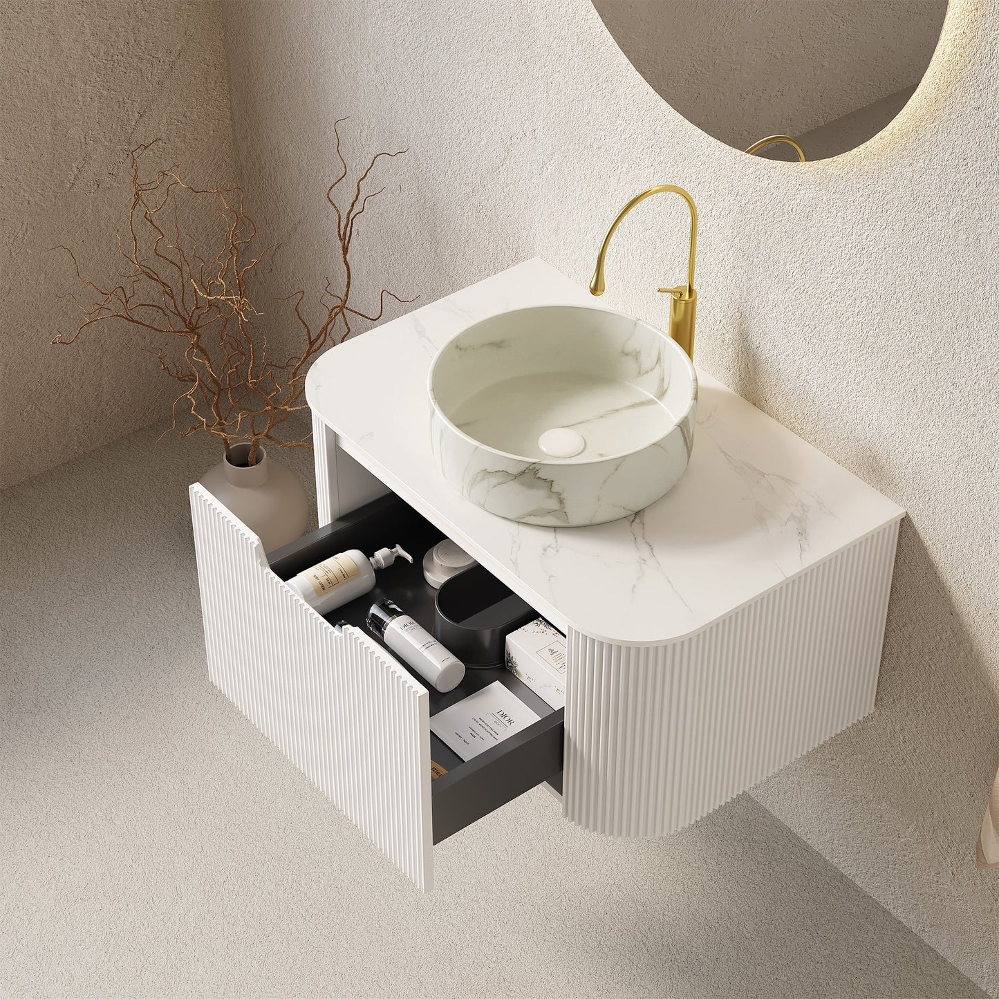 DINA 30" Bathroom Vanity and Sink