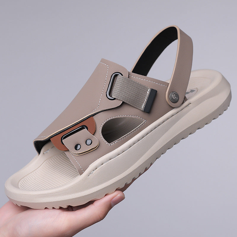 Extra-large Size Sandals For Men Summer New Arrival Soft-soled And Casual