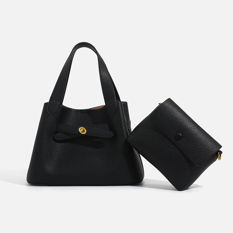 Fashionable Bucket Bag With A Cross-body Strap