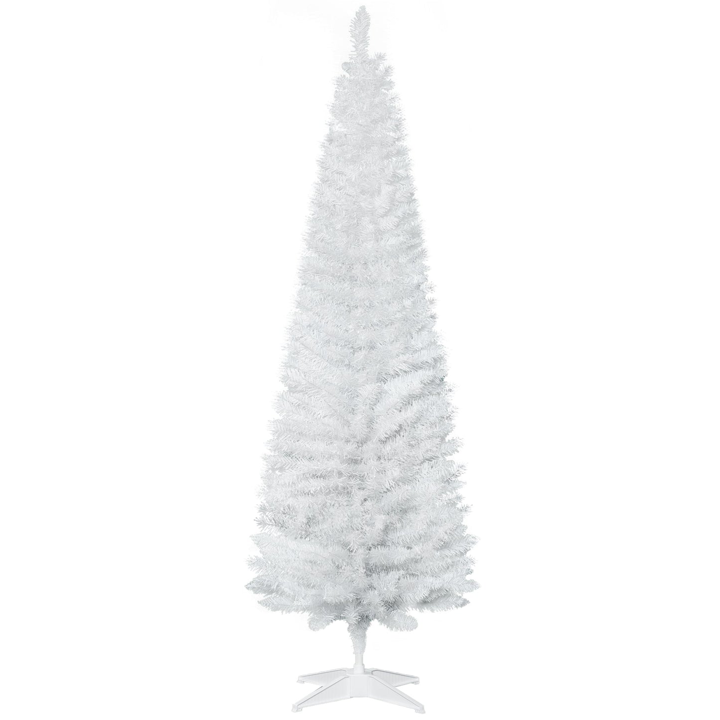 HOMCOM 6' Artificial Pencil Christmas Tree