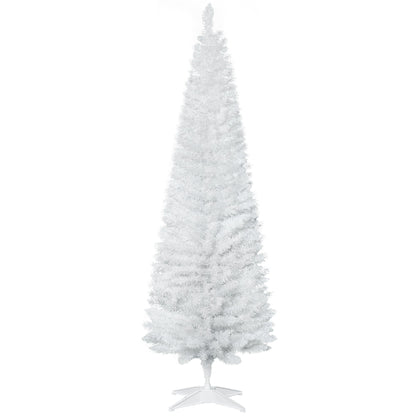 HOMCOM 6' Artificial Pencil Christmas Tree