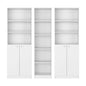 Levan - 3 Piece Living Room Set With 3 Bookcases