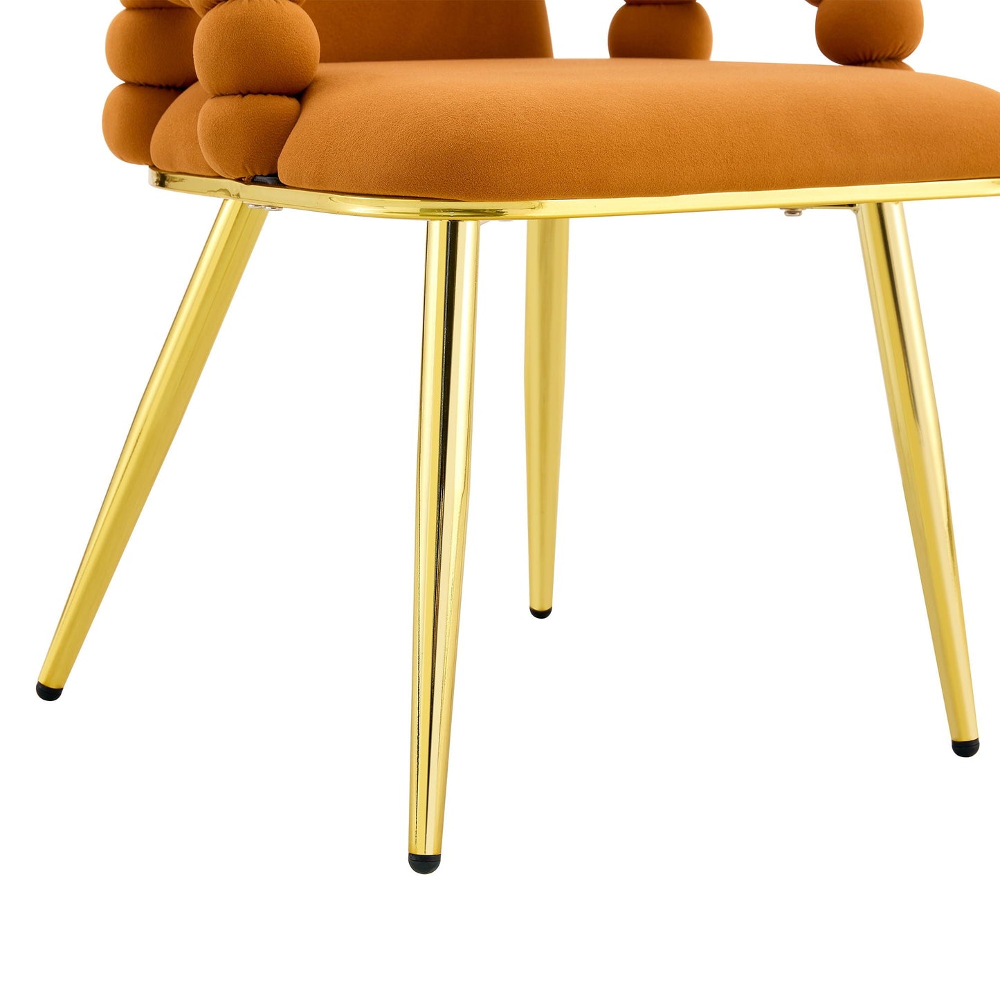 Puffy Bubble, Ball Chain Chair With Armrests For Dining Room (Set of 2)