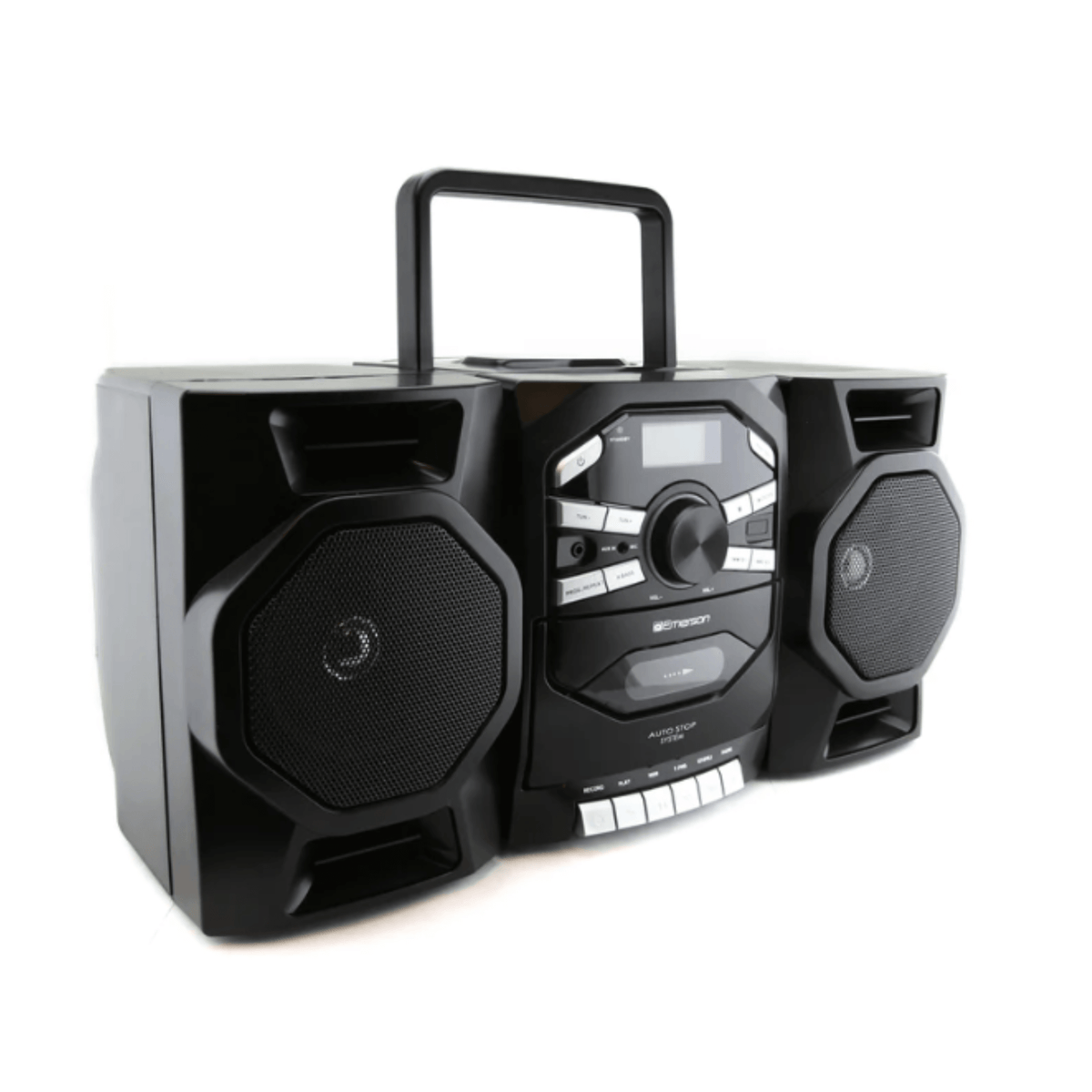 Emerson Portable CD & Cassette Stereo Boombox