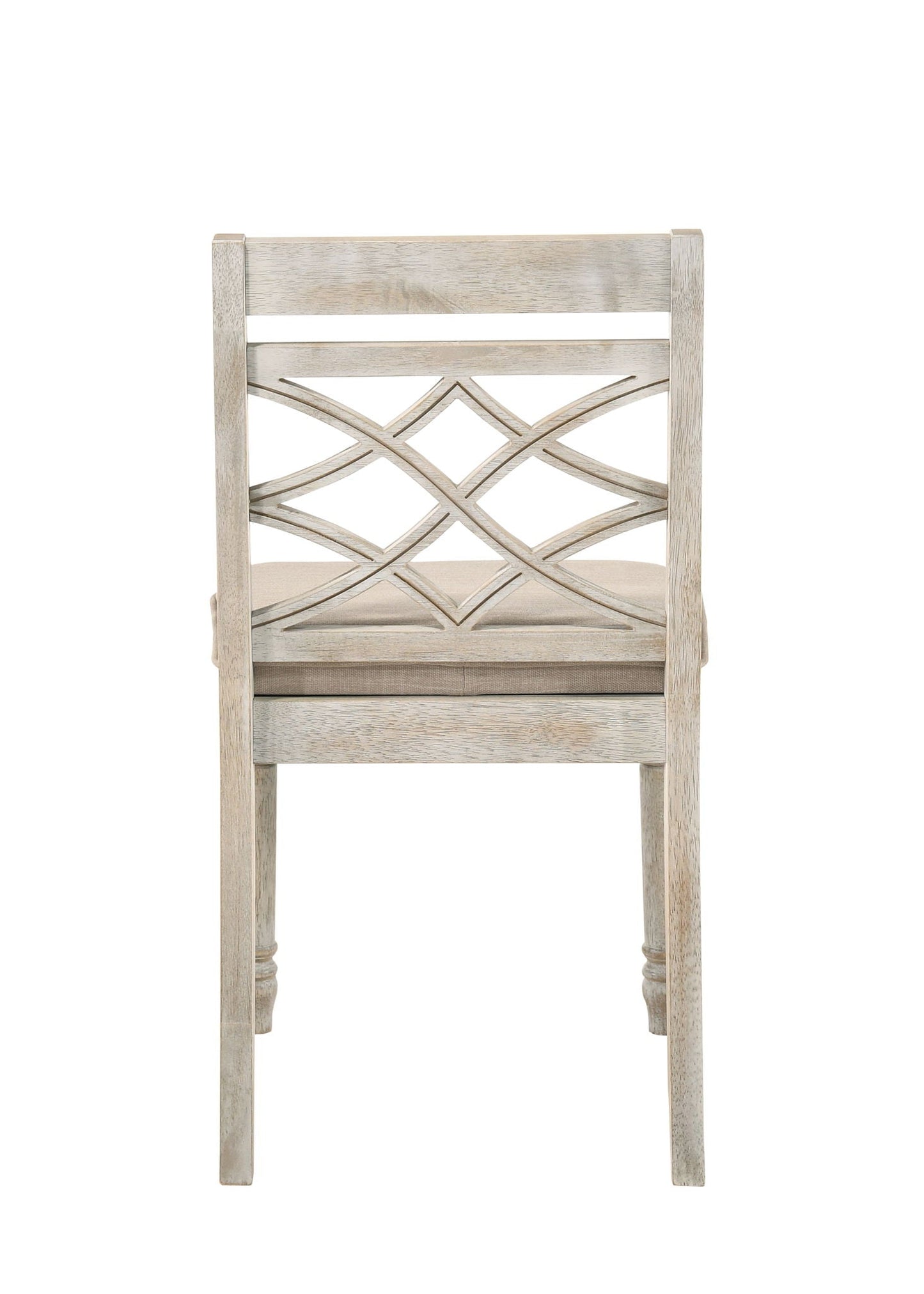 Havanna - Wide Chair With Cushion (Set of 2) - Off White