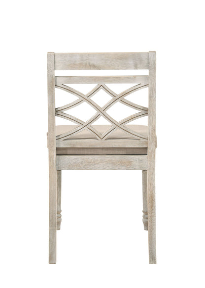 Havanna - Wide Chair With Cushion (Set of 2) - Off White