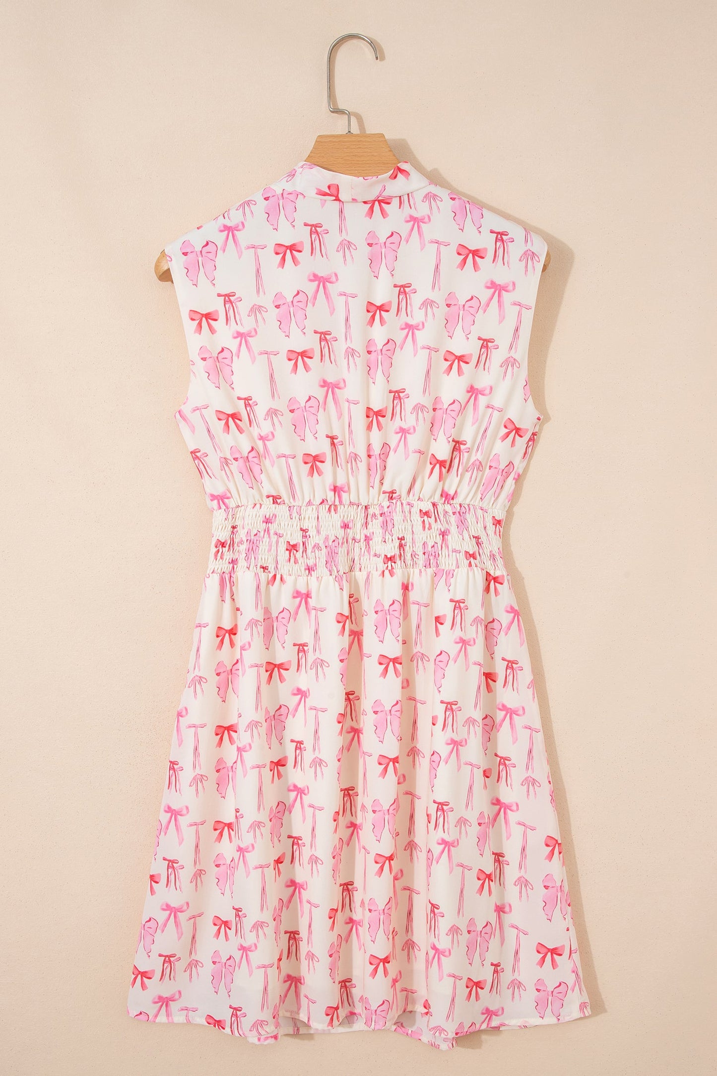 Alianna Sleeveless Bow Mini Dress