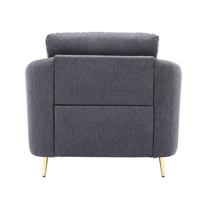 Yuina - Chair - Gray Linen