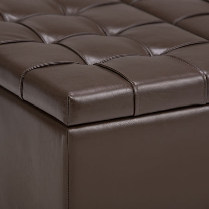 Harrison - Upholstered Coffee Table Storage Ottoman