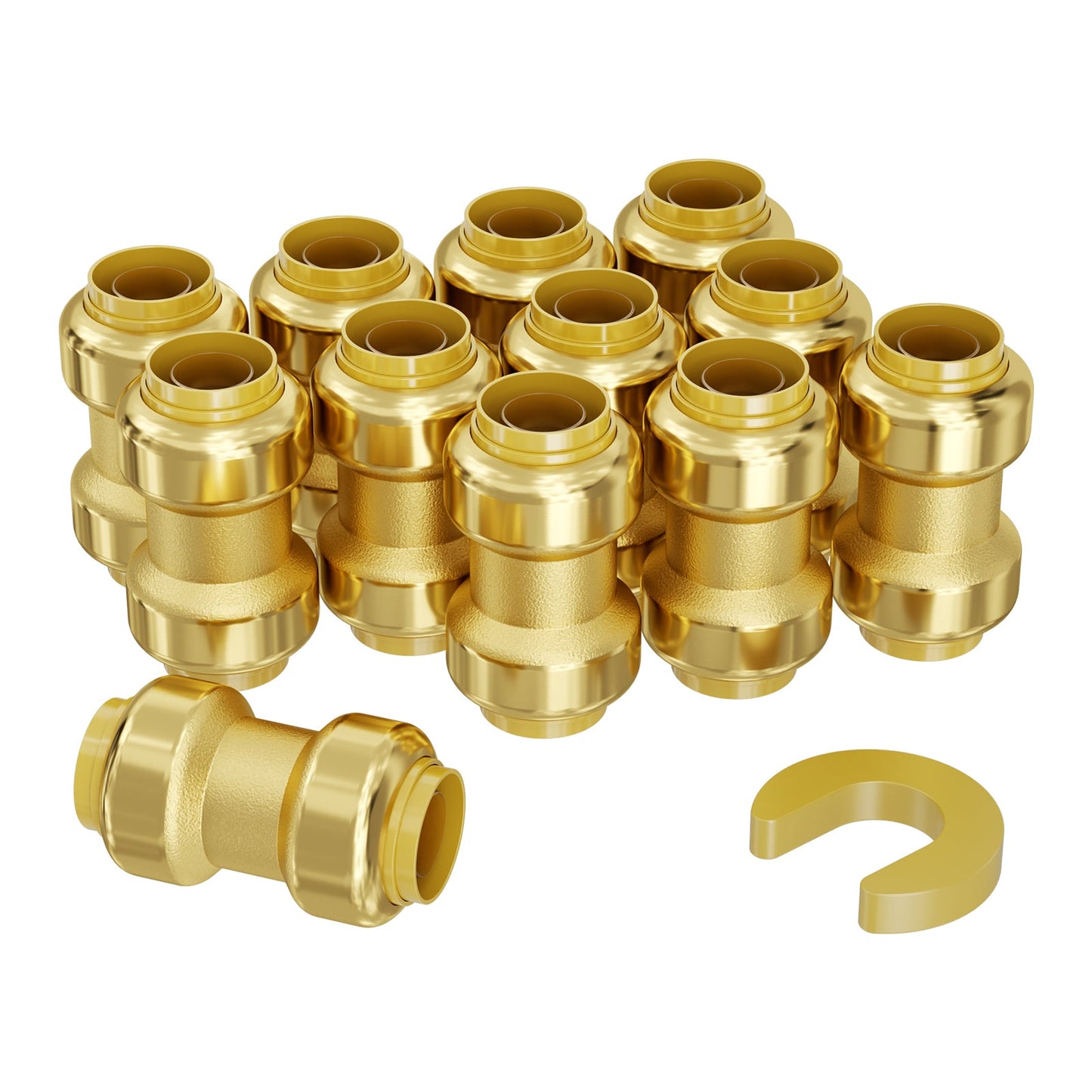 Pipe Fittings 1/2" 12PCS by VEVOR