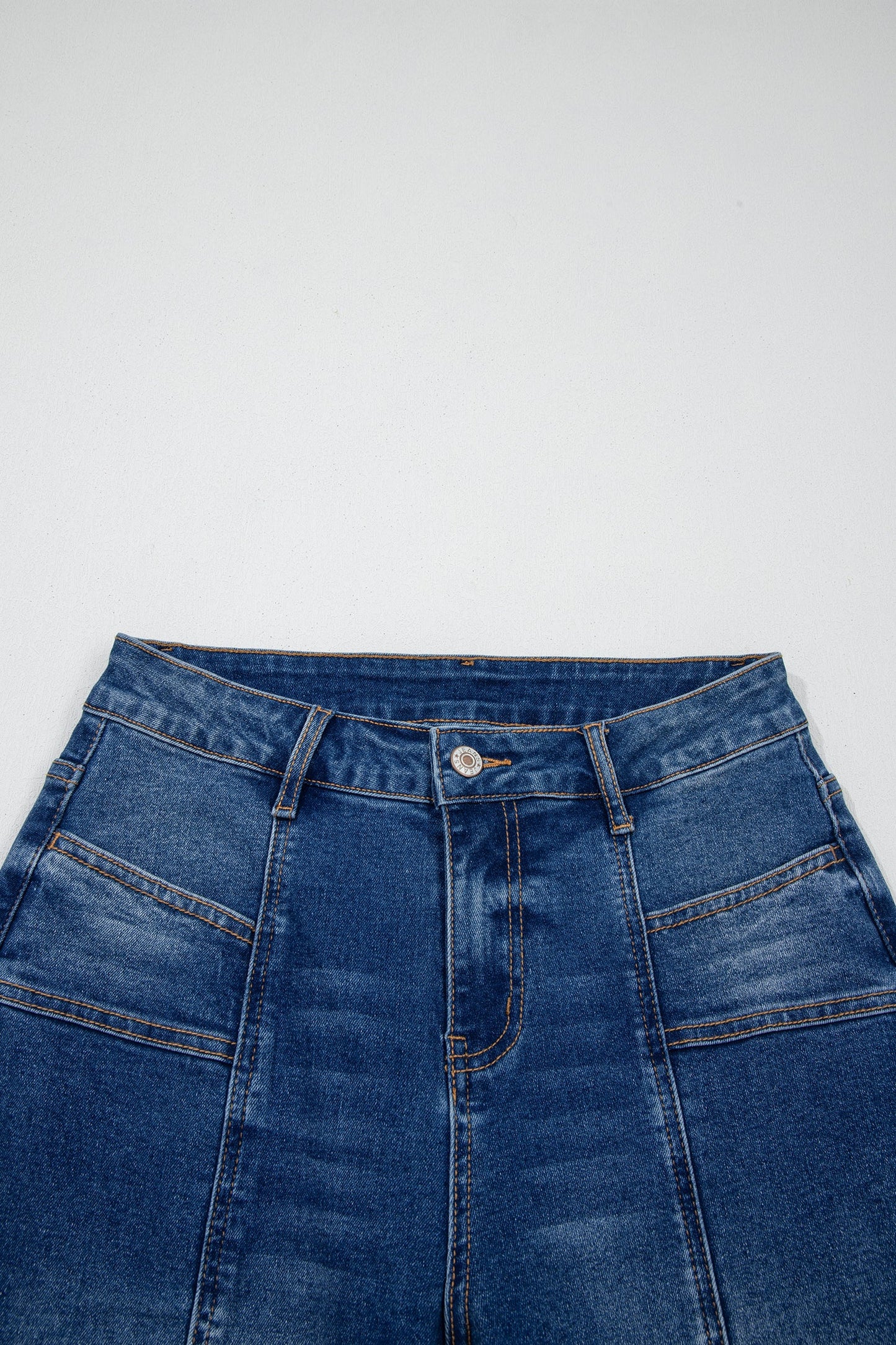 Yusra Seam Detail Shift Jeans