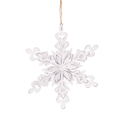 Iron Snowflake Hanger - Set of 6