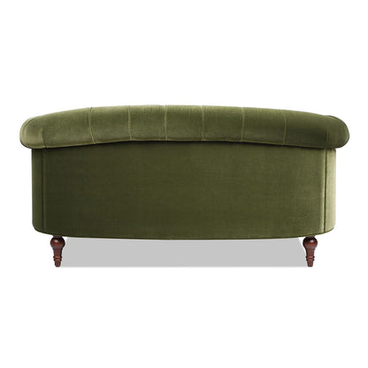 La Rosa - Victorian Chesterfield Loveseat