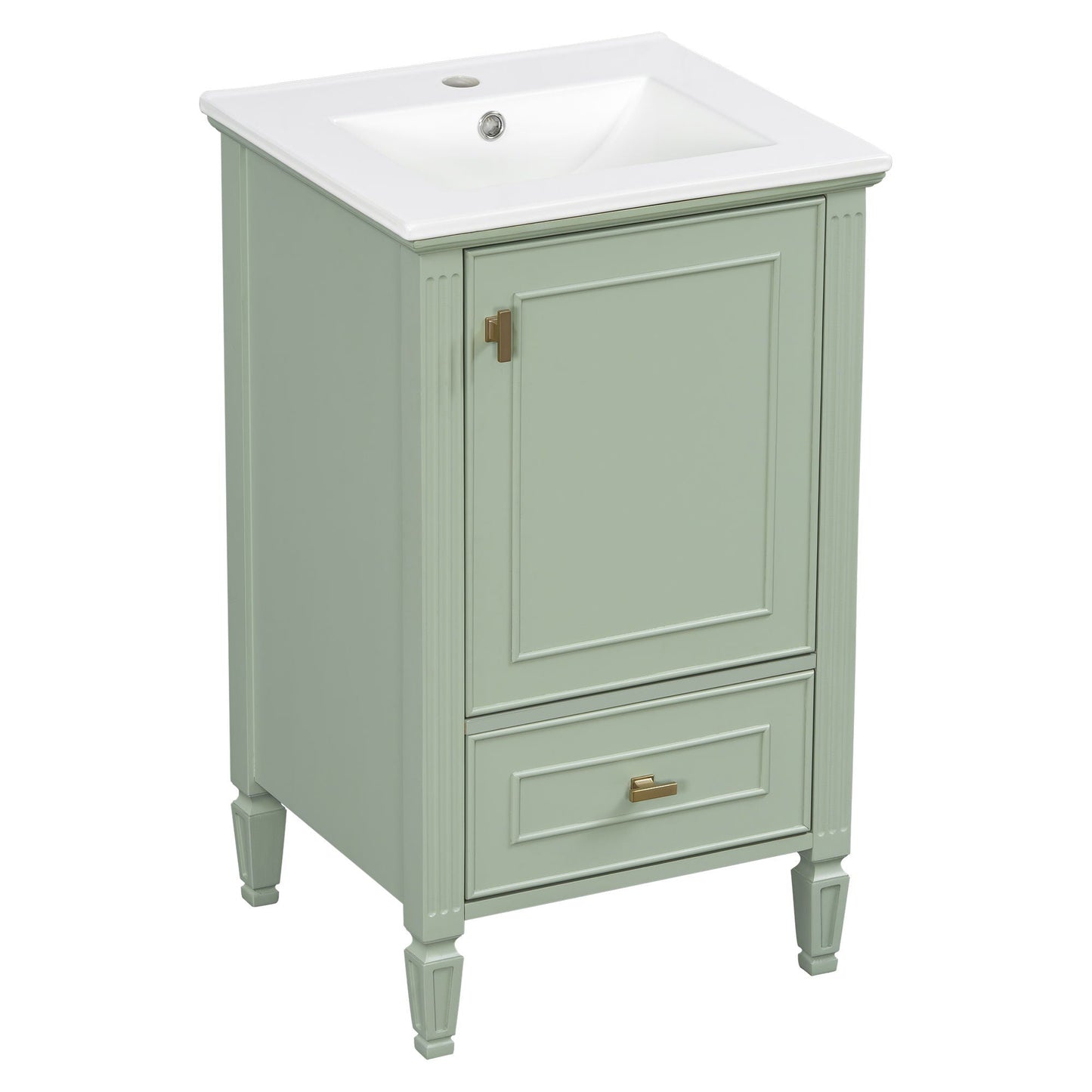 Retro Bathroom Vanity With Sink