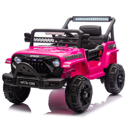 12V Kids Ride-On Electric Truck Car with Parental Control