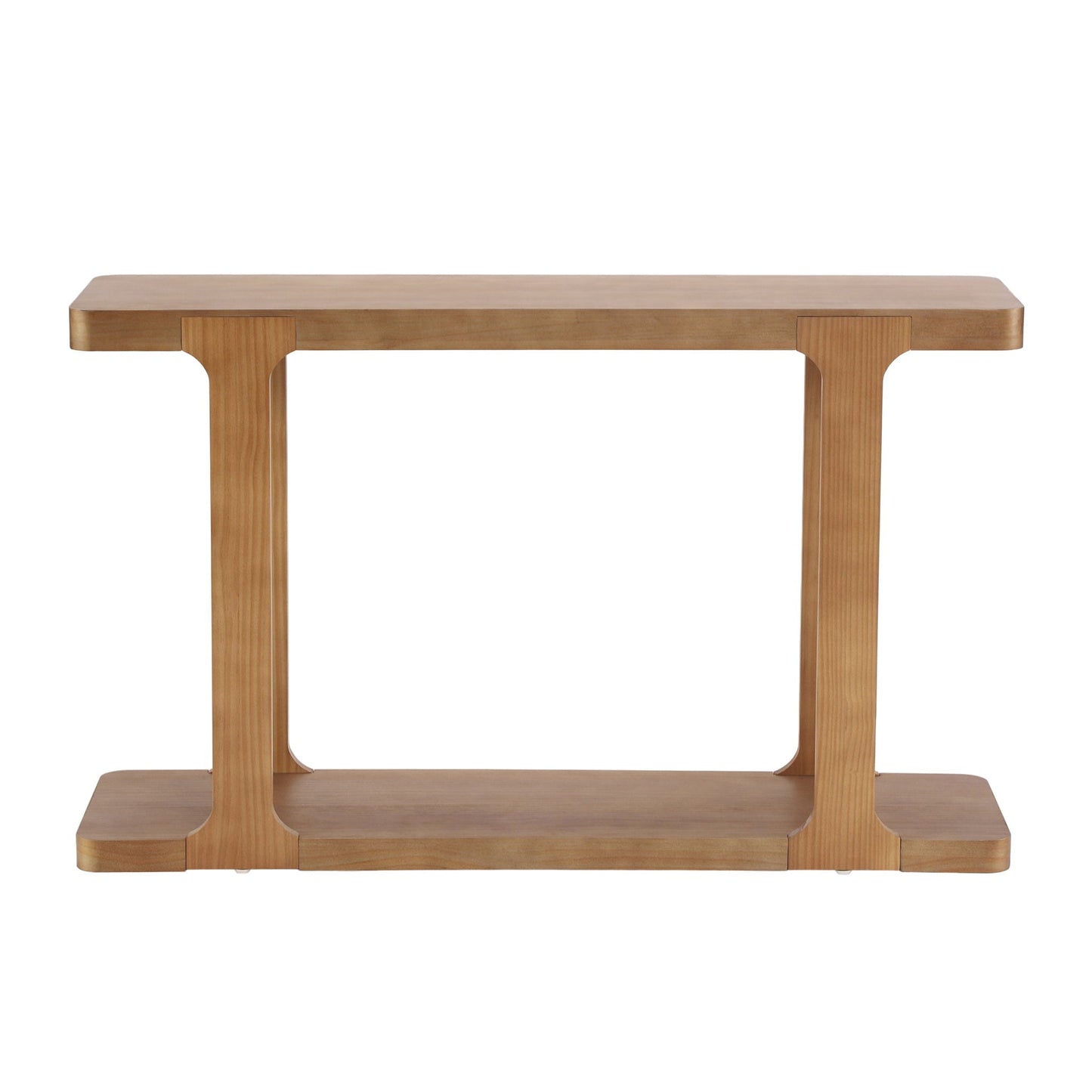 Console Table & Bottom Shelf - Walnut